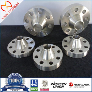 ASTM B 16.5 GR2 Titanium Weld Neck Flange Class 150lb with 2"