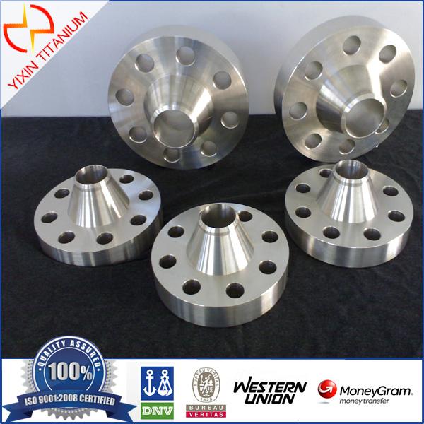 ASTM B 16.5 GR2 Titanium Weld Neck Flange Class 150lb with 2"